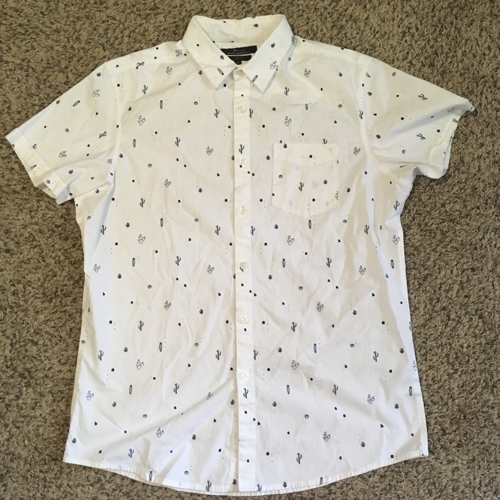 Marc Anthony Slim Fit Button Down Sz Medium